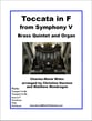 Widor Toccata in F from Symphony V P.O.D. cover